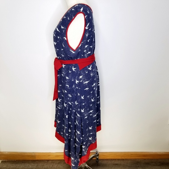 Modcloth | Dresses | Effies Heart Beachcomber Dress Mouette Bird Print ...